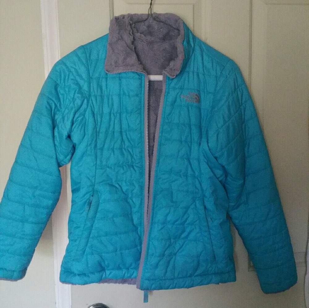 Girls reversible Northface jacket